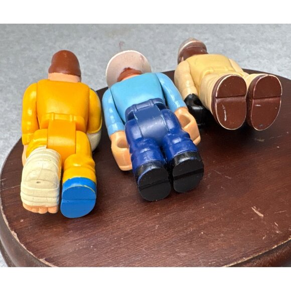Fisher Price Husky Helpers Set 3 Figures - Construction Worker Paramedic & Injur - Picture 11 of 16
